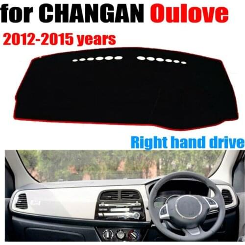 Car dashboard covers mat for CHANGAN Oulove 2012-2015 years Right hand drive dashmat pad dash cover auto dashboard accessories