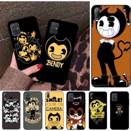 Bendy the ink machine Phone Case For Samsung Galaxy A21S A01 A11 A31 A81 A10 A20E A30 A40 A50 A70 A80 A71 A51