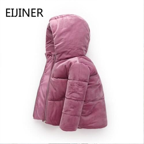 Baby Girls Boys Coat Winter Thick Jacket Kids Casual Warm Jacket For Girl Coat Cotton Outerwear 2019 Christmas Children Clothes