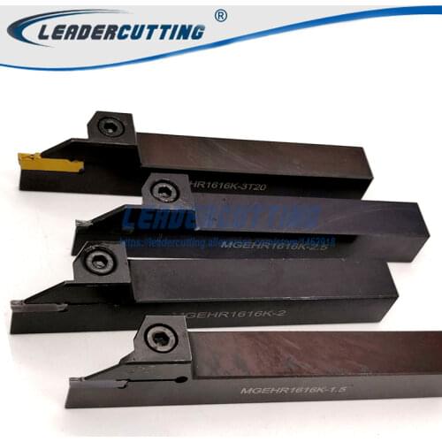 MGEHR2525-3 External Grooving CNC Lathe Tool Holder, 3.0mm Width MGEHR/L Grooving&Parting Cutting Tool Holder for MGMN300 Insert