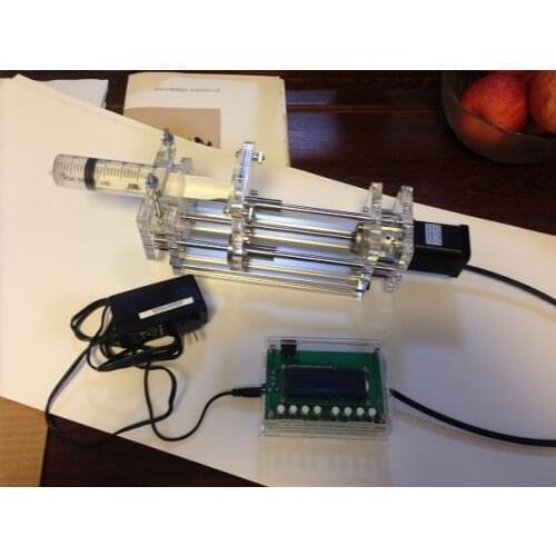 Desktop Injection Pump Syringe propeller Laboratory Micro Pump Glue dispenser 1ml~150ml 110V-220V