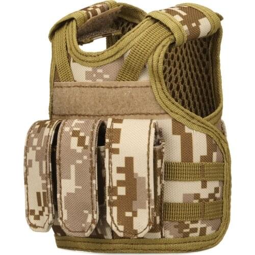 Outdoor Camping Beer Bottle Cover Tactical Military Molle Mini Hunting Vests Drinks Can Water Bottles Beverage Cooler 1