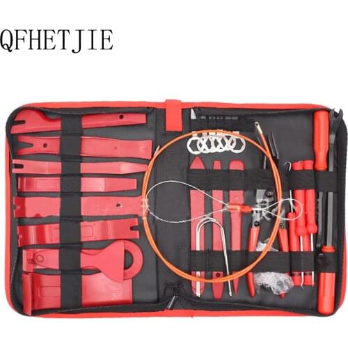 QFHETJIE Factory Direct Supply Car Audio Disassembly and Modification Tools 38pcs/39pcs/40pcs/41pcs/43pcs Set Combination