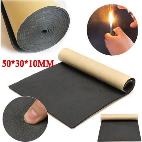30x50cm Deadening Car Soundproofing Self Adhesive Self Adhesive Auto Foam Self Adhesive Auto Firewall Sound Heat Insulation