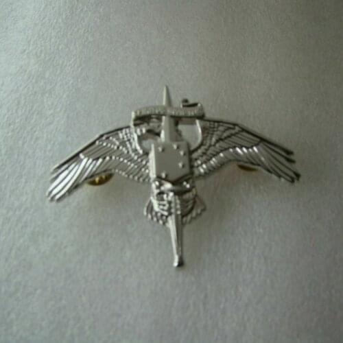 US Usmc Marsoc Wings Badge Pin Marine Raider Insignia Spiritus Invictus silver