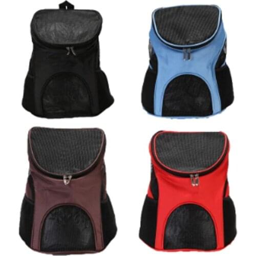 Pet Carrying Bag Outing Portable Travel Mesh New Fashion Cat Small Puppy Basket Breathable Double Shoulder Front Backpack