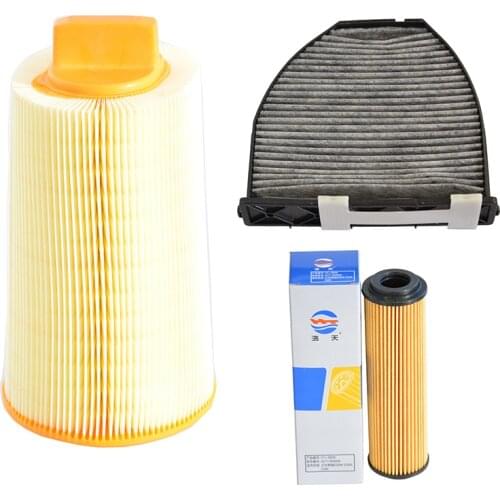 Air Filter Cabin Filter Oil Filter for For Mercedes-Benz C180K W204 C200 W203 C200K W203 W204 2710940204 2048300518 2711800009