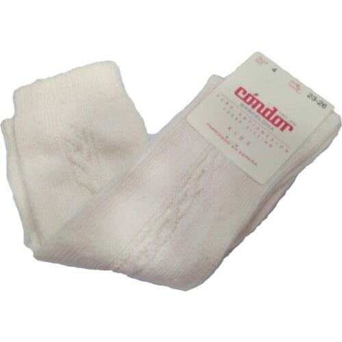 High socks with braided on the sides, of Condor