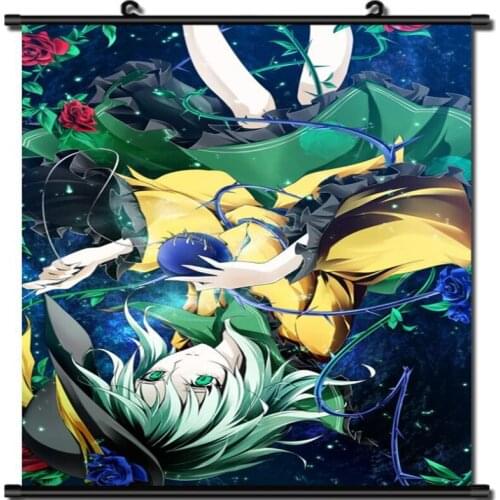 Japanese Anime TouHou Project Subterranean Animism Komeiji Koishi Home Decor Wall Scroll Poster Decorative Pictures