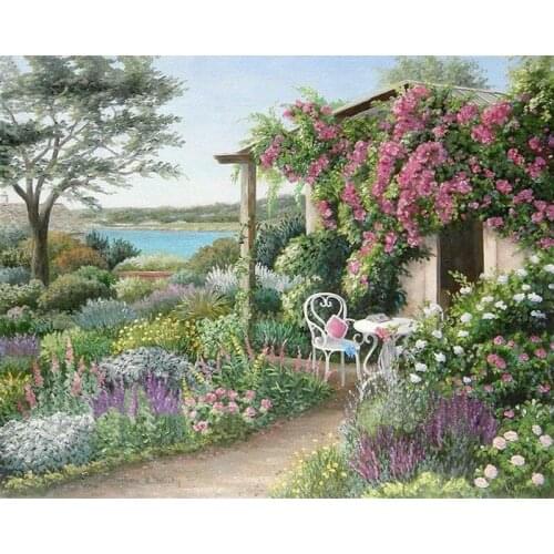 YIKEE diamond painting yard,cross stitch diamond,diamond mosaic paintings Y006