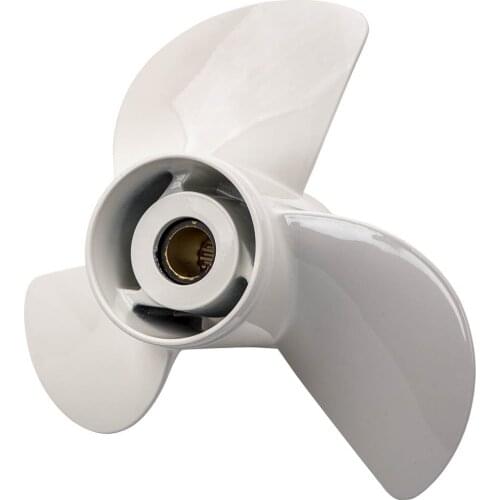 13 1/2x15 Aluminum 3 Blade Boat Propeller For Yamaha 50-130HP 6E5-45947-00-EL