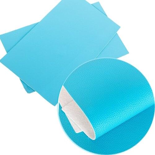 David accessories 30*140cm Solid Color Lychee Faux Synthetic Leather For Hair Bow Bow-knot Bags DIY Accessories,1Yc4299