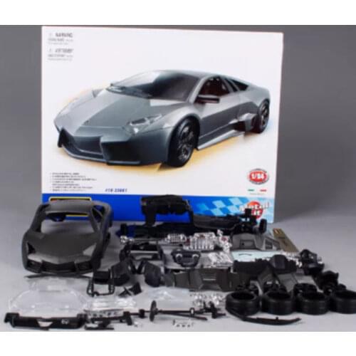 Bburago 1:24 REVENTON sports car diecast shape car DIY Assembles toy car new boxes for boy gifts free shipping