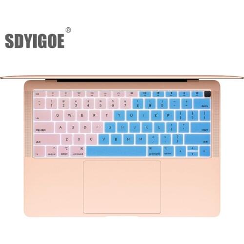 Notebook Keyboard Cover For macbook air 13" A1932 protective film Silicone Laptop Waterproof Keyboard Protective Film