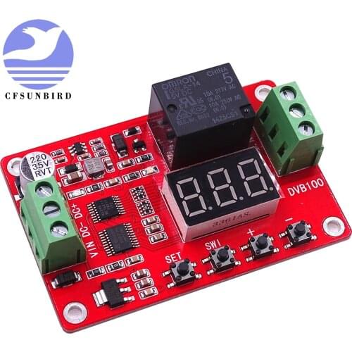 Digital display voltage comparator /0-100V voltage measurement / charge discharge / overvoltage under voltage overrun protection