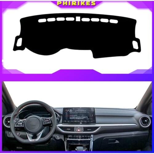 For Kia Forte Cerato K3 2019 2020 Car Dashboard Cover Mat Pad Sun Shade Instrument Protective Dashmat Dash Carpet Accessories