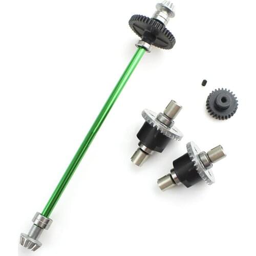 Metal Differential Central Drive Shaft Reduction Motor Gear for 1/14 WLtoys 144001 RC Car Accessories