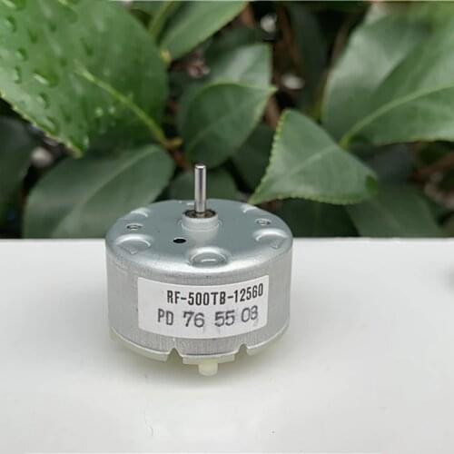 DC Metal Brush Motor DC4 -14V Micro Silent Motor for Intelligent Water Meter Automatic Aerosol Dispenser Shaft Diameter 2mm
