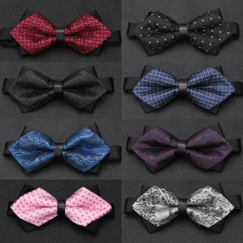 Mens Bowtie Fashionable Butterfly Knot Men Accessories Luxurious Tie Gifts for Men Formal Business Suit Wedding Ceremony Bow Tie