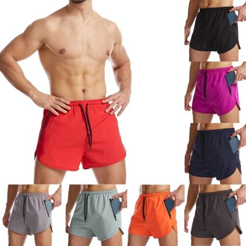 Men Gym Training Shorts Workout Sports Casual Clothing Fitness Running Shorts Male Short Pants Swim Trunks Beachwear Man Shorts