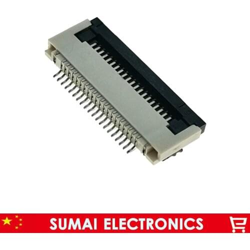 Sample 20 Pin Flip-open type FPC FFC connector cable socket 20Pin 0.5mm connector for LCD screen interface, 20P