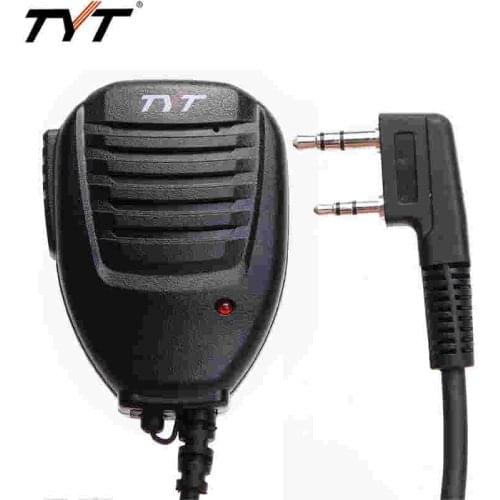 Original TYT Remote Shoulder Speaker Mic Microphone for TYT TH-F8 TH-UV8000D/E Walkie Talkie Two Way Radio Baofeng UV5R BF-888S