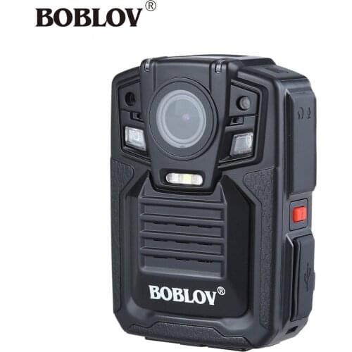 BOBLOV Police Camera HD66-02 Ambarella A7 1296P HD Video Recorder Camera DVR IR Night Vision Pocket Security Body Worn Cam