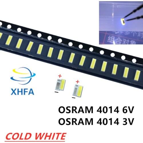 1000PCS 4020 4014 LED Backlight Middle Power LED 0.5W 3V 4014 6V 1W Cool white LCD Backlight for TV TV Application