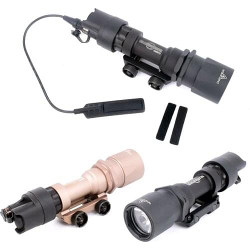 Tactical Tactical SF M951 LED Version Super Bright Flashlight Weapon Lights With Remote Pressure Switch 20mm flashlight