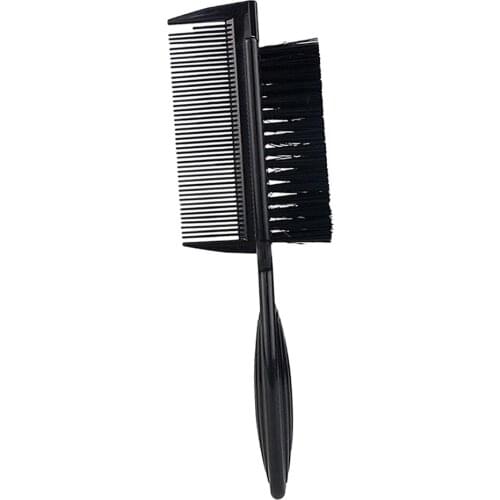 2in1 Soft Face Brushes Hairbrush Brush Salon Cutting Comb Hairdressing Tools