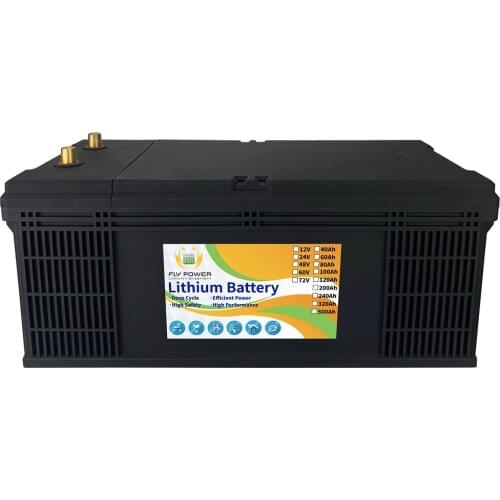 36V 80Ah LiFePO4 Storage Battery Power Supply Built-in BMS Rechargeable Deep Cycles Lithium Iron For RV Campers Golf Cart Energy