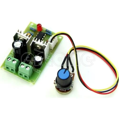 3A Pulse Width PWM DC Motor Speed Regulator Controller Switch 12V/24V/36V -Y103