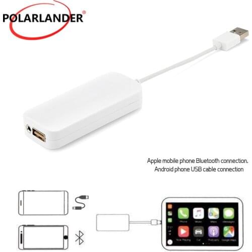 Carplay Module ABS Android Car Machine Wireless ARM 5V Bluetooth 5 USB Black / White WiFi 5 Support Line Android Auto A2DP AVRCP