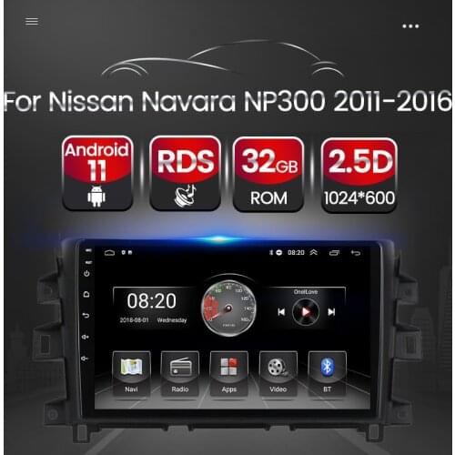 Carplay SWC Car Multimedia GPS Navigation Radio Video Player For Nissan NAVARA NP300 2011 2012 2013 2014 2015 2016 BT WIFI