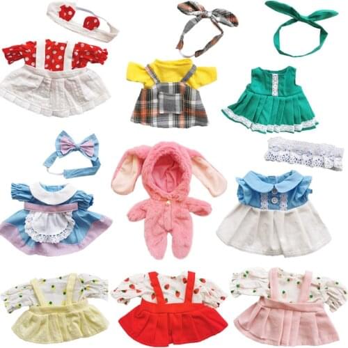 Lovely Doll Clothes for 25cm Dolls Accessories Outfits Fit 1/6 BJD Doll Beautiful Dress Set Baby Doll Dress Kids Gift