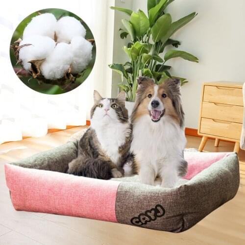 Pet Dog Bed Super Soft Pet Bed Portable Comfortable Cushion Cat Mat Animals Sleeping for Sofa Big Small Beds Cushion Kennel