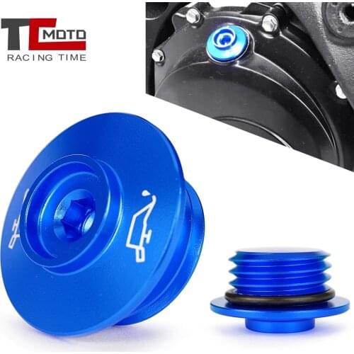 Motorcycle Oil Filler Cap Plug M27*3.0 For Yamaha FAZER8 FZS600 FZS1000 FZ1 FZ8 Fazer FZ750 MT 07 MT07 Tracer MT10 XJ6 XSR700