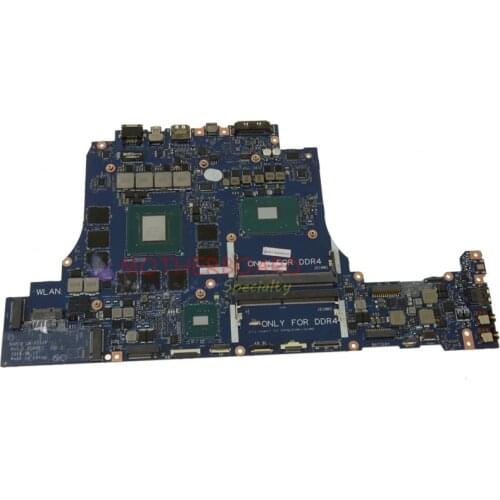 Vieruodis FOR Dell Alienware 17 R4 Motherboard w/ i7-7700HQ CPU GTX1070/8G LA-D751P D51CG 0D51CG CN-0D51CG