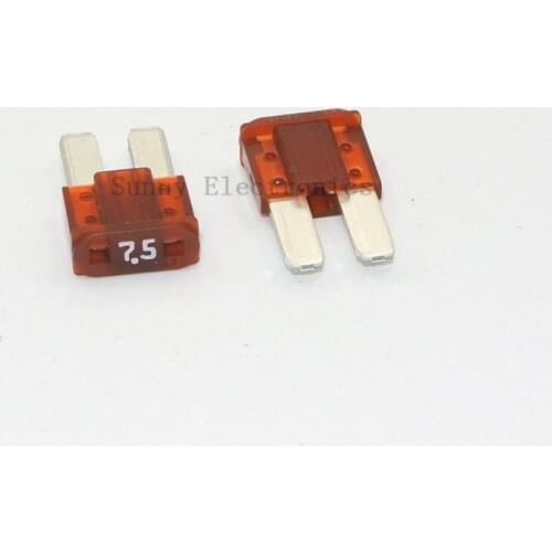 Micro2 10 PK ATR 7.5A AMP FUSE FUSES BLADE MICRO 2 LEG for New ford/fox /mondeo /Dodge/JEEP