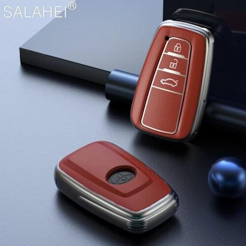 Soft TPU Car Key Case Cover Shell Holder Protection For Toyota Prius Camry Corolla C-HR CHR RAV4 Prado 2018 Interior Accessories