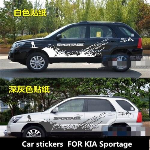 New Car Sticker FOR KIA Sportage Door Body Exterior Decoration Modified Sticker Sportage Off-road Style Sticker