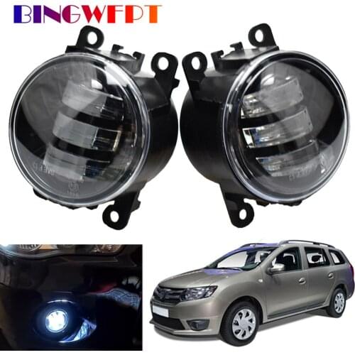 Fog Light Assembly For Dacia Logan 2004-2015 Car H11 Fog Lamp Daytime Running Light