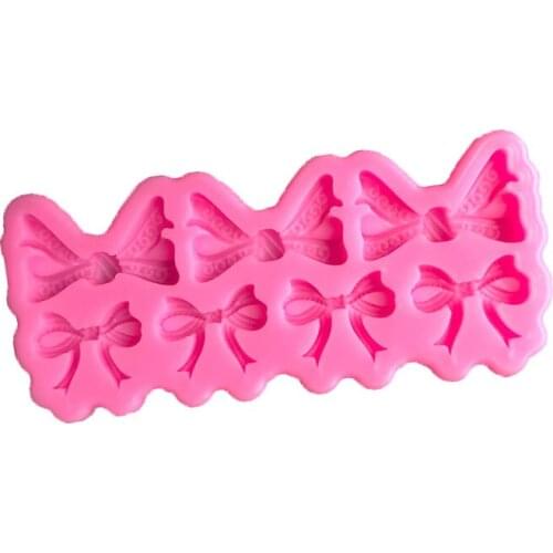 Sugarcraft 7-Bow/Butterfly silicone mold fondant mold cake decorating tools chocolate gumpaste mold