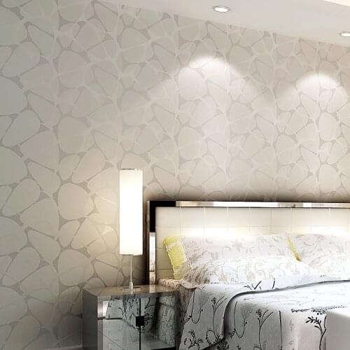 Water Minimalist 3d Geometry Pattern Modern Cube Nest Non-woven Flocking Wallpaper Roll Living Room Bedroom Tv Background Decor