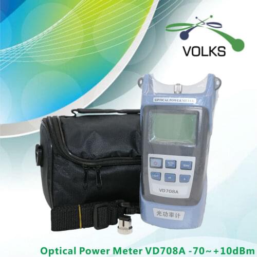 Fiber Optical Power Meter VD708A -70~+10dBm with Bag Free Shipping