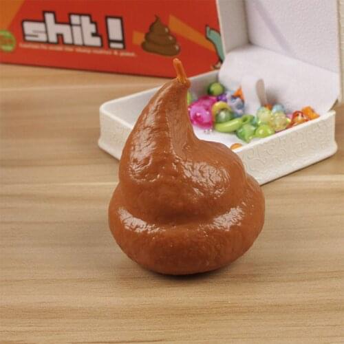 Funny Joke Tricky Toys Mischief Turd Gag Gift Realistic Shits Poop Fake Turd Classic Shit Practical