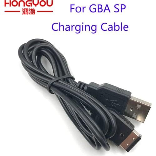 50Pcs 1.2M For GBA SP Charging Cable USB charger Lead for Nintendo DS NDS GBA SP Charging Cable Cord for Game Boy Advance SP