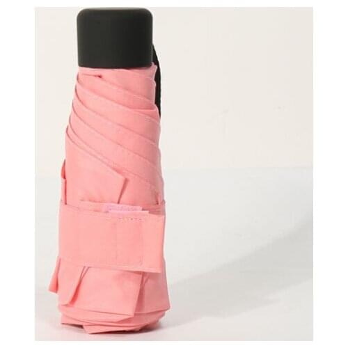 Automatic Folding Umbrella Rain Women Parapluie Black Coating Anti UV Parasol Girls UV Protection Travel Sun Umbrellas