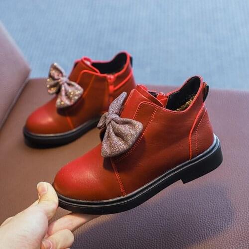 Winter Autumn Kids Fashion Solid Anti-Slippery Wearable Breathable Warm Plush Waterproof Boots Boy Girls Toddler Winter Boots