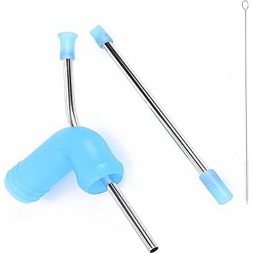 Longpartner Standard Style Blue Color Beer Snorkel